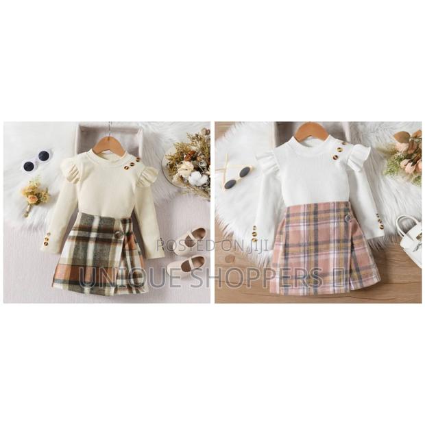 *2 Piece Girls Fancy Skirt Set*