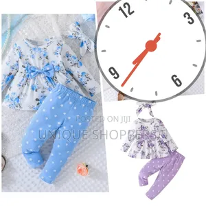 Piece Girls Fancy Floral Top and Tight*