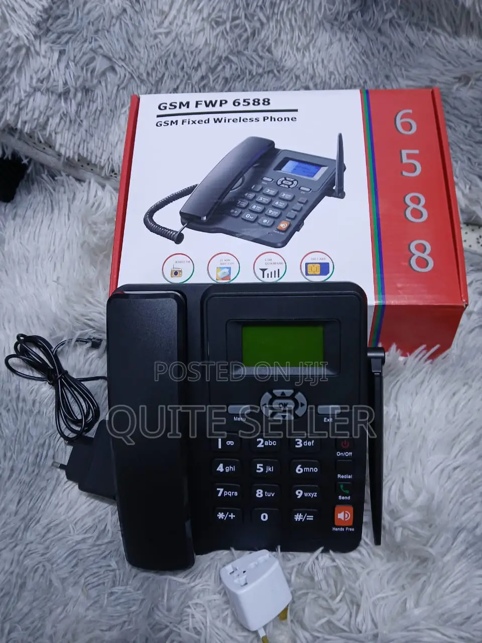 Ets 6588 GSM Fixed Wireless Phone With 2sim Card Slot