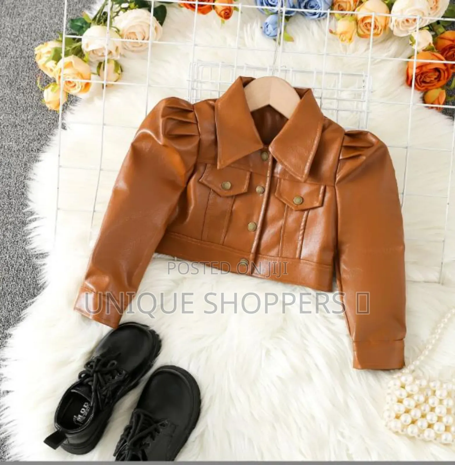Girls Leather Jacket