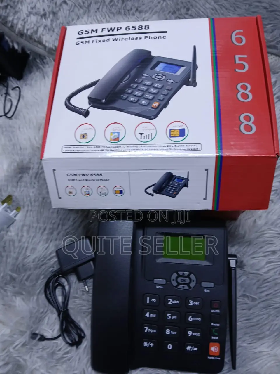 Fm Radio Deskphonealternative to Landlines GSM Fixeddual Sim