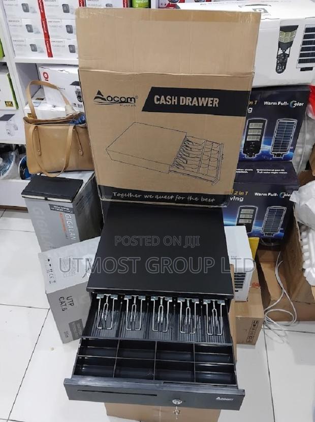 5 Slot Pos Steel Automatic Cash Drawer Longterm Durability
