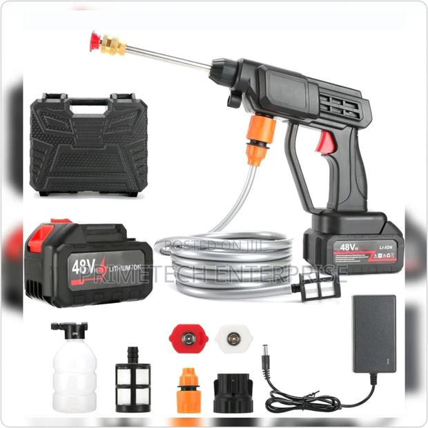 Wireless Portable Car Wash Spray Gun - main view