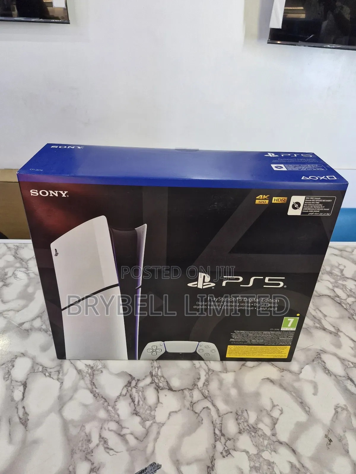 Ps5 Digital Edition White, Brand New Sealed, 1tb
