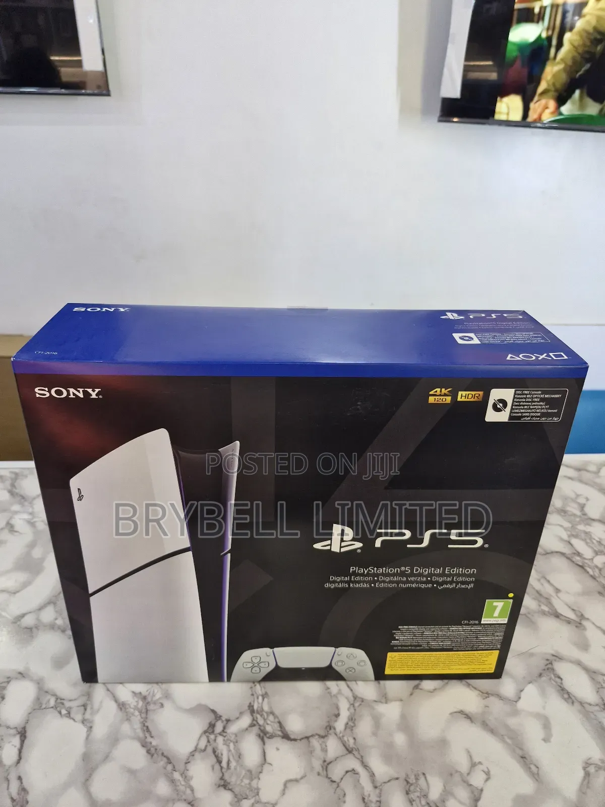 Ps5 Digital Edition White, Brand New Sealed, 1tb