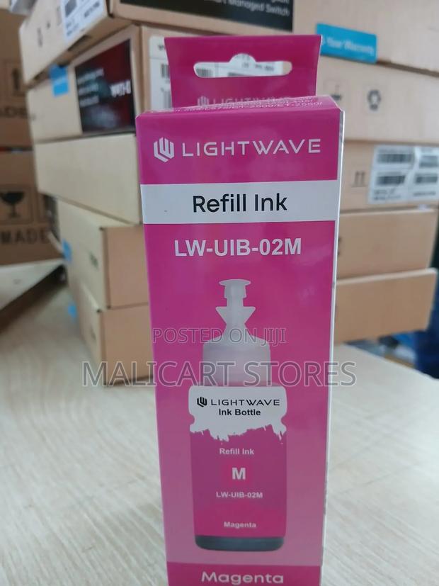 Lightwave Lw-uib-02m Ink Bottle (Magenta)