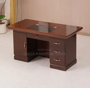 Office Desk:1.2mexecutive Simple Veneer Office Employee Desk