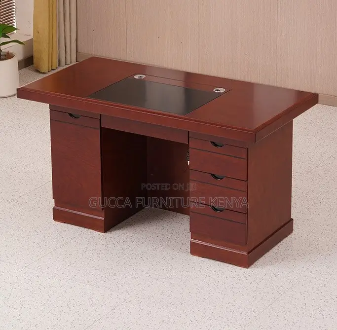 Office Desk:1.2mexecutive Simple Veneer Office Employee Desk