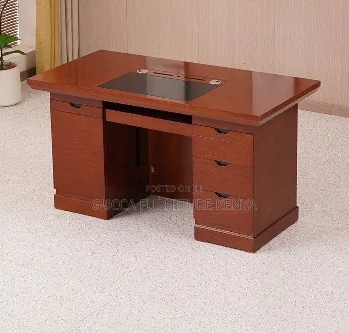 Office Desk:1.2mexecutive Simple Veneer Office Employee Desk