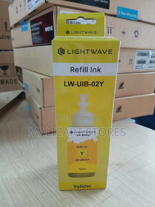 Lightwave Lw-uib-02y Ink Bottle (Yellow)