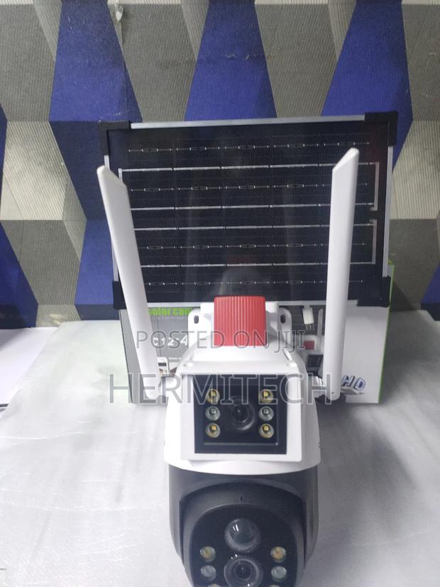 Solar 4g Dual Lense Solar PTZ CCTV Surveillance Camera - thumbnail 4