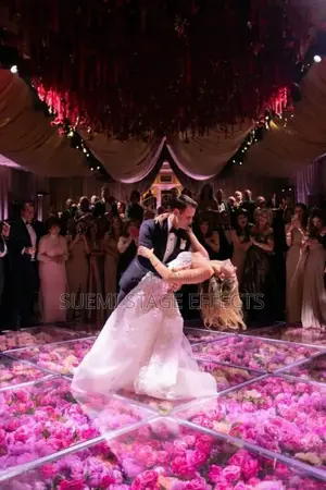 Glass Dance Floor for Rent – Elegant Event Vibe