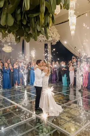 Glass Dance Floor for Rent – Elegant Event Vibe
