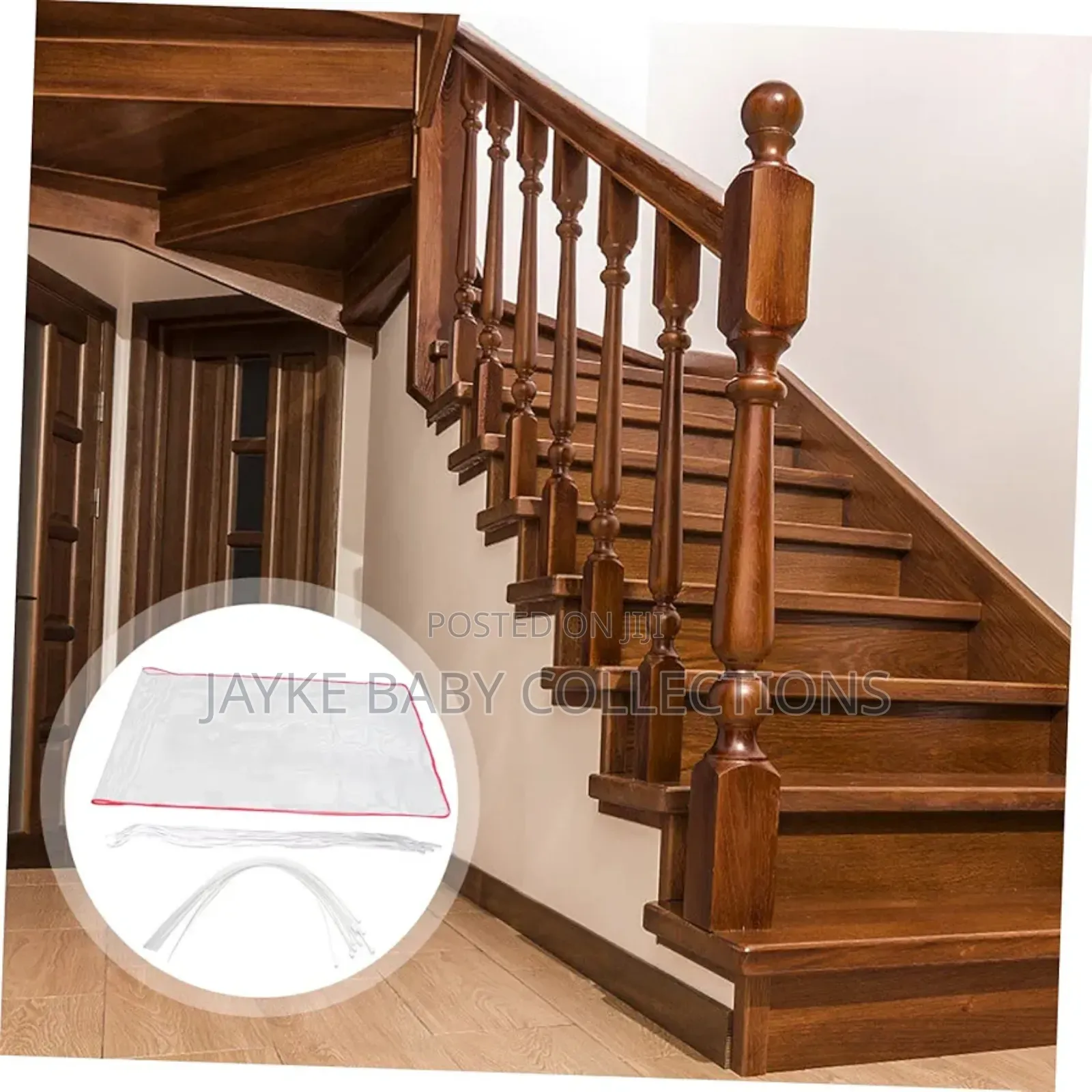 Baby Safety Stair Railing Net – Child Protection Guard