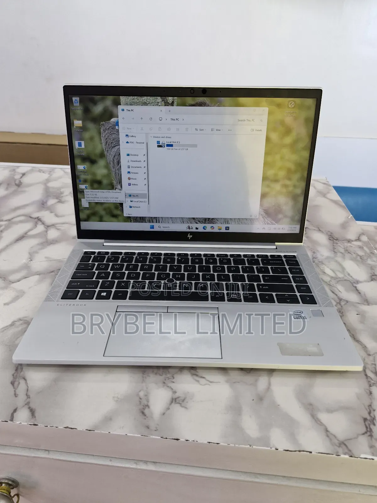 Laptop HP EliteBook 840 G7 16GB Intel Core I5 SSD 256GB