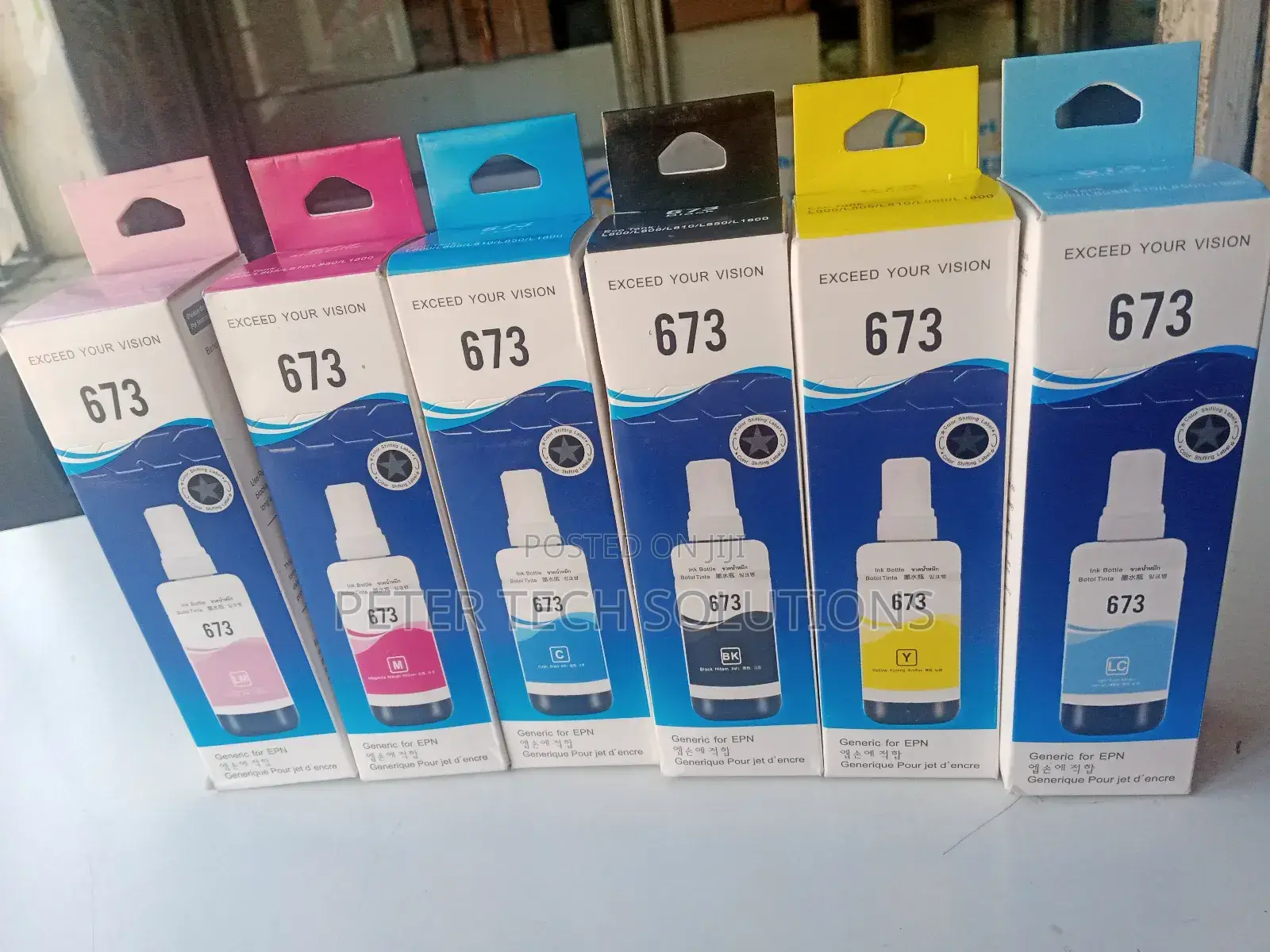 L850 Epson Inks 673 Available