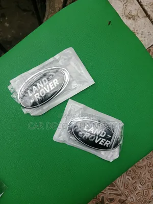 Black Oval Replacement Land Rover Badges(Selling Per Pc