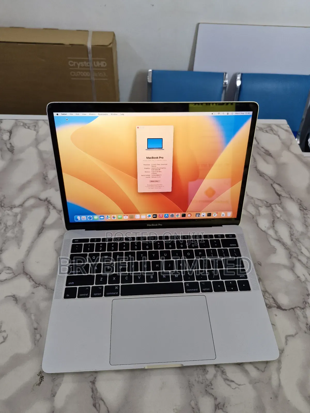Laptop Apple MacBook Pro 2017 8GB Intel Core I5 SSD 256GB