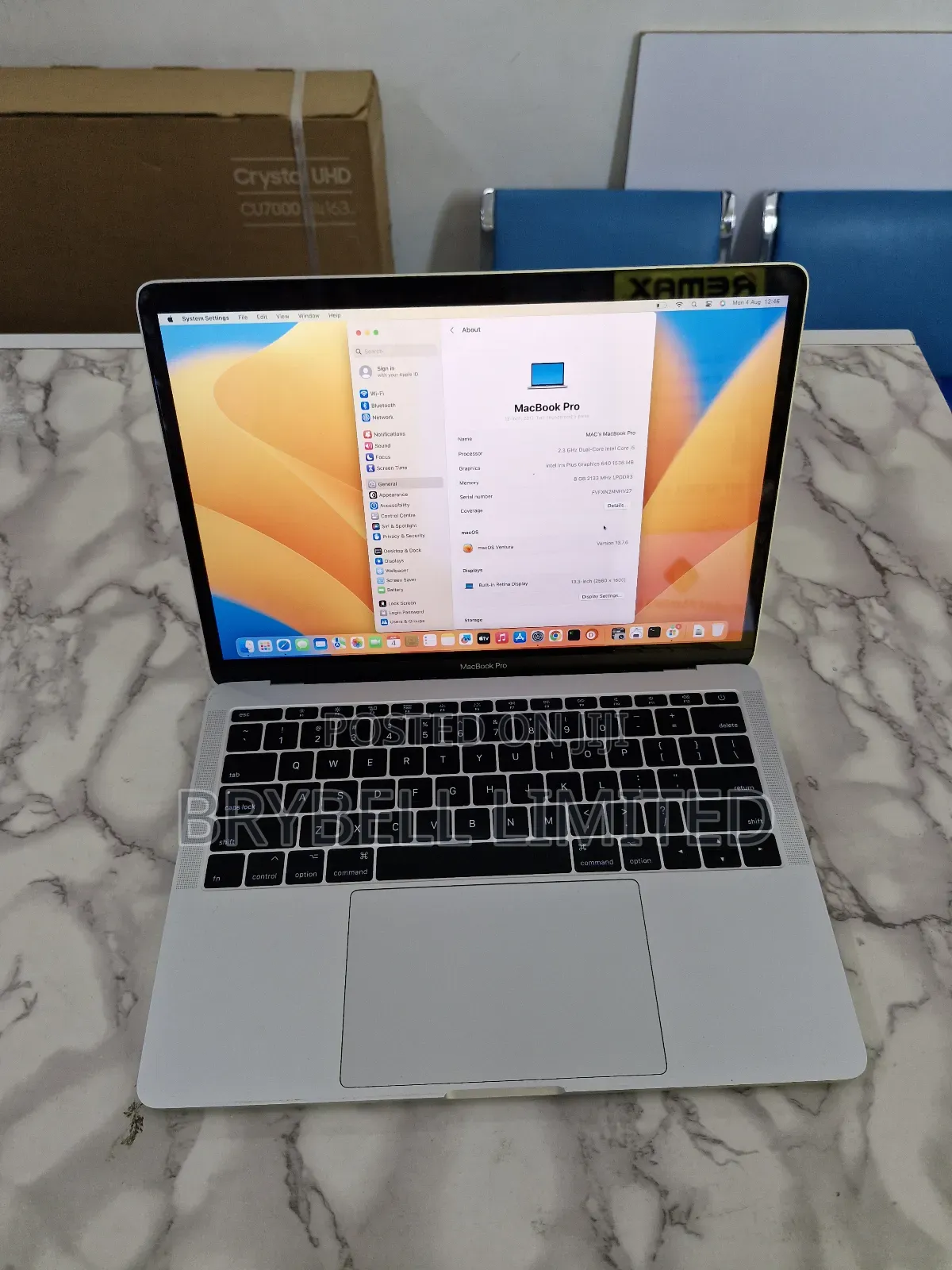 Laptop Apple MacBook Pro 2017 8GB Intel Core I5 SSD 256GB