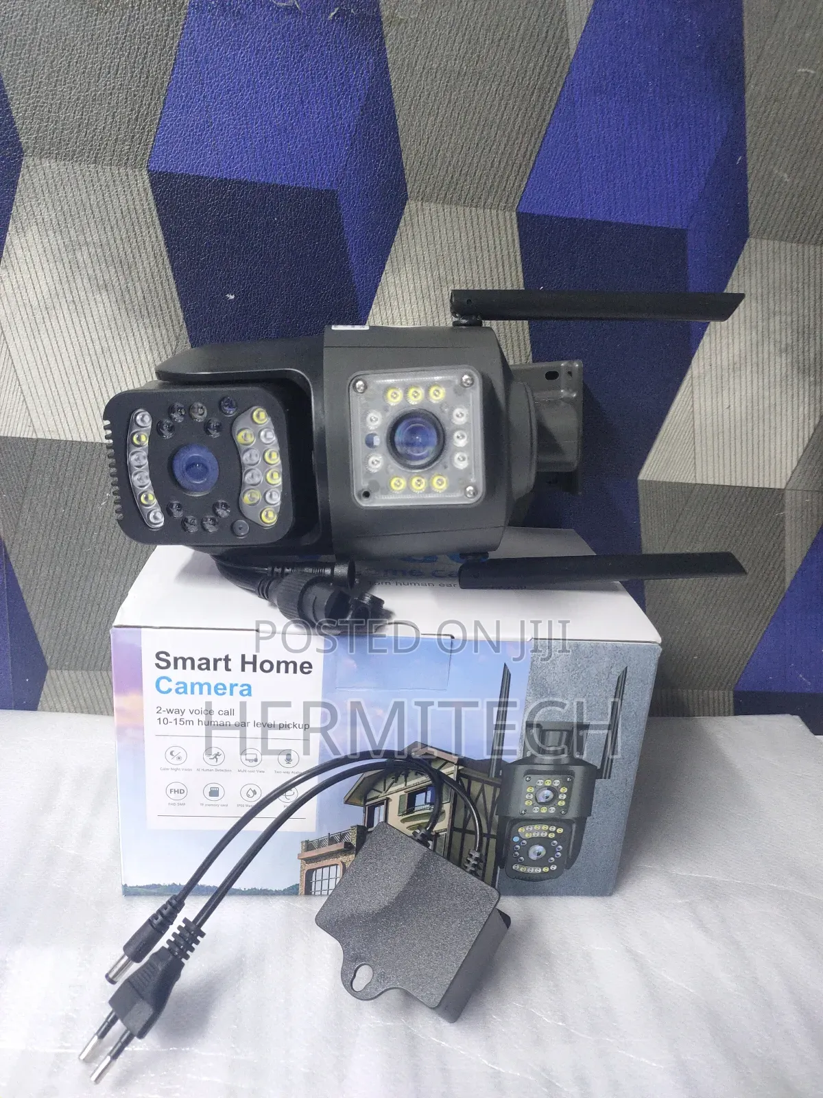 Smart Net Electric Dual Lense 4g PTZ Camera Outdoor