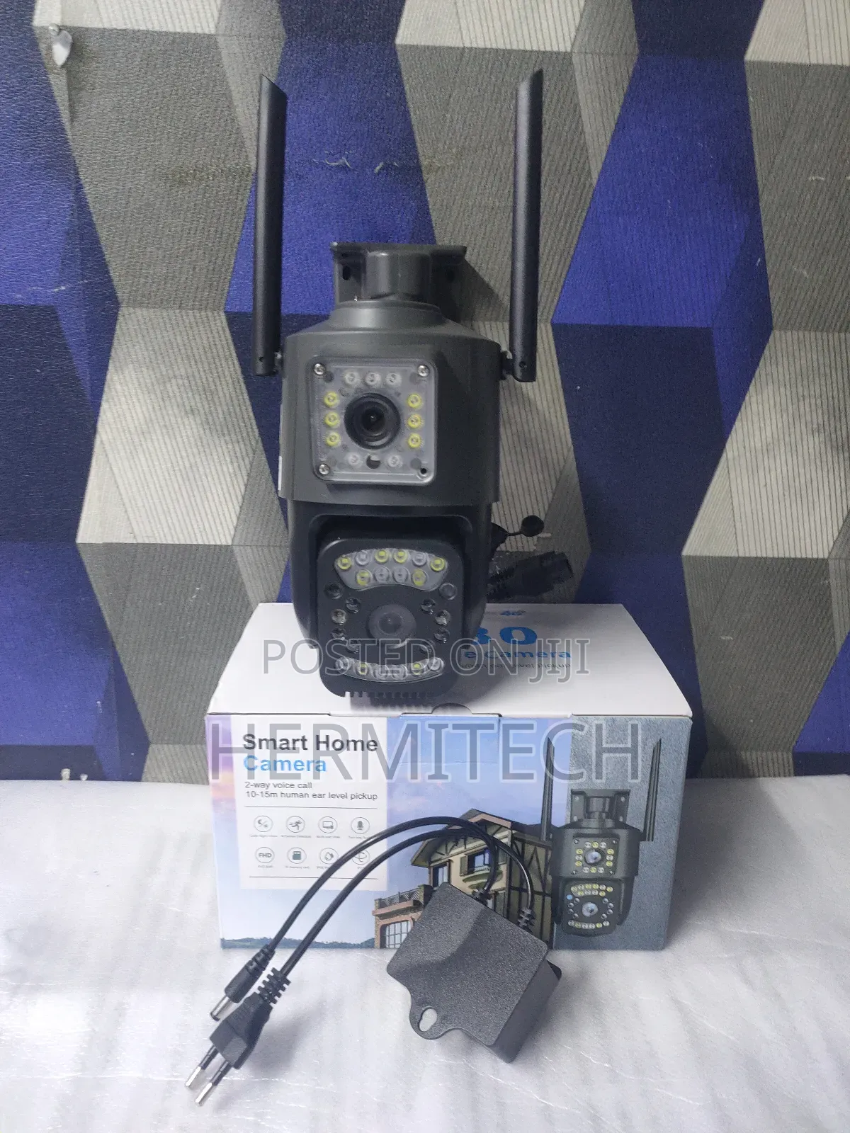Smart Net Electric Dual Lense 4g PTZ Camera Outdoor