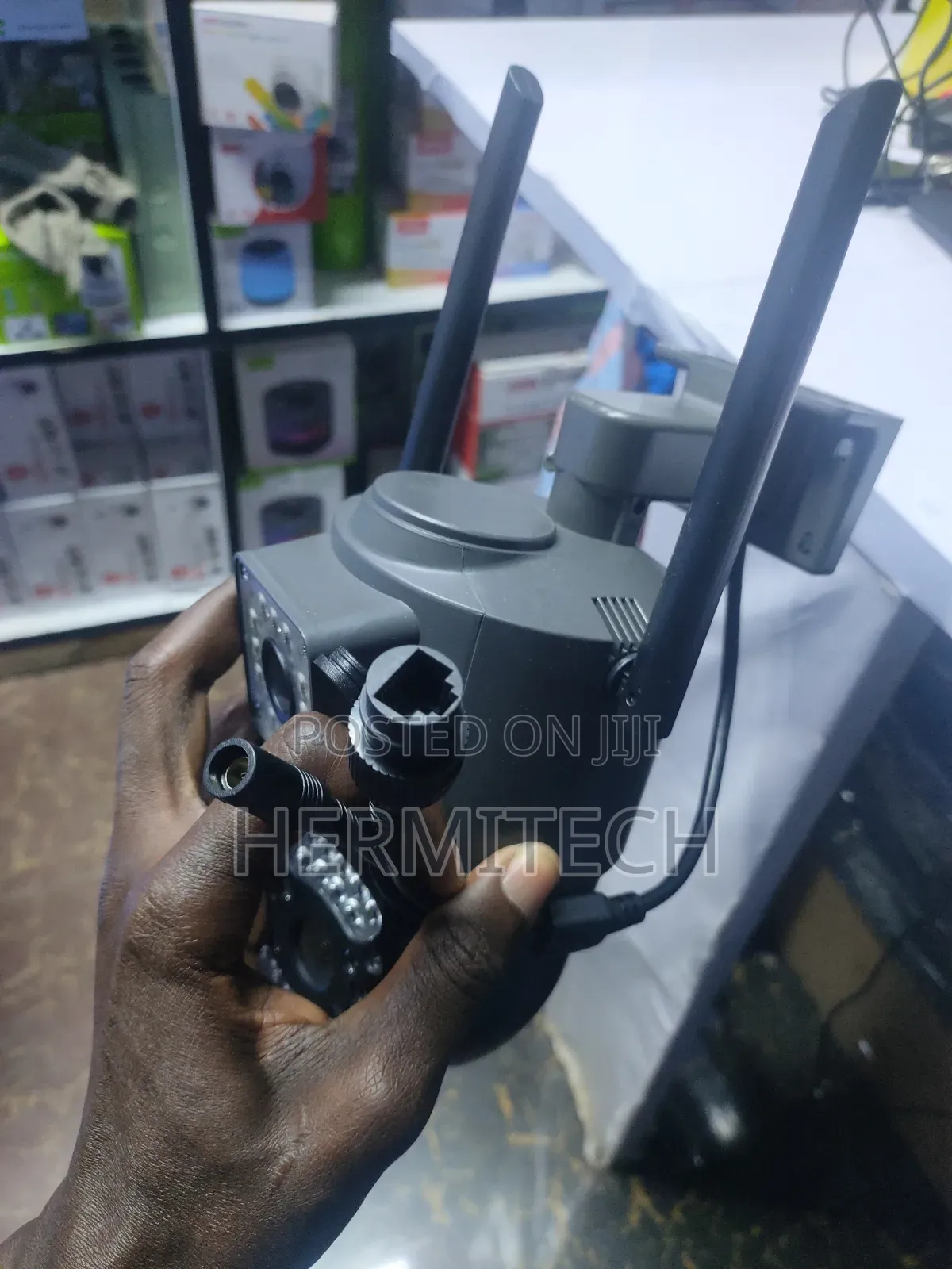 4g+Ethernet Cable 4g PTZ Dual Lense Surveillance Camera