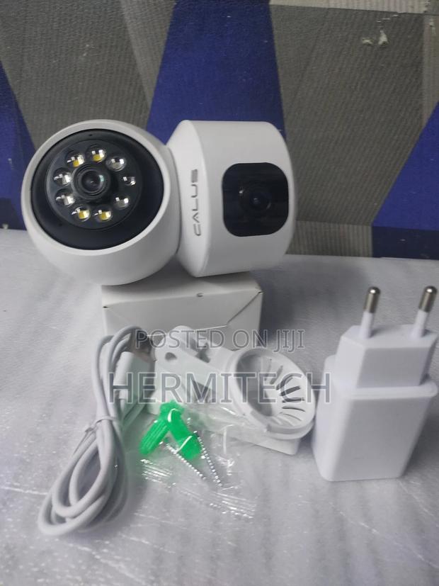 Dual Lense Wireless Indoor Camera Wireless Connection - thumbnail 2