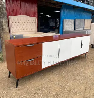 Tv Stand That Blends Timeless Design and Modern Convenience