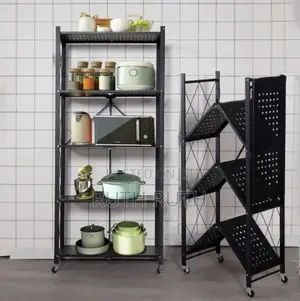 *Foldable 5 Layer Kitchen Rack*