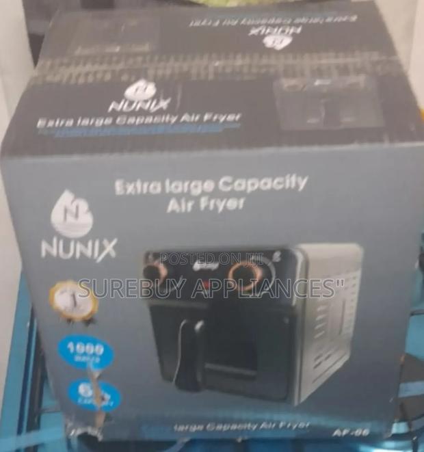 Nunix Af-06 Air Fryer Extra Healthier Oil Free Fryer 6l