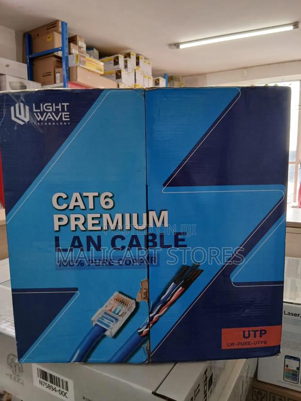 Lightwave Lw-Cat6-Utp Ethernet Cable Pure Copper - main view