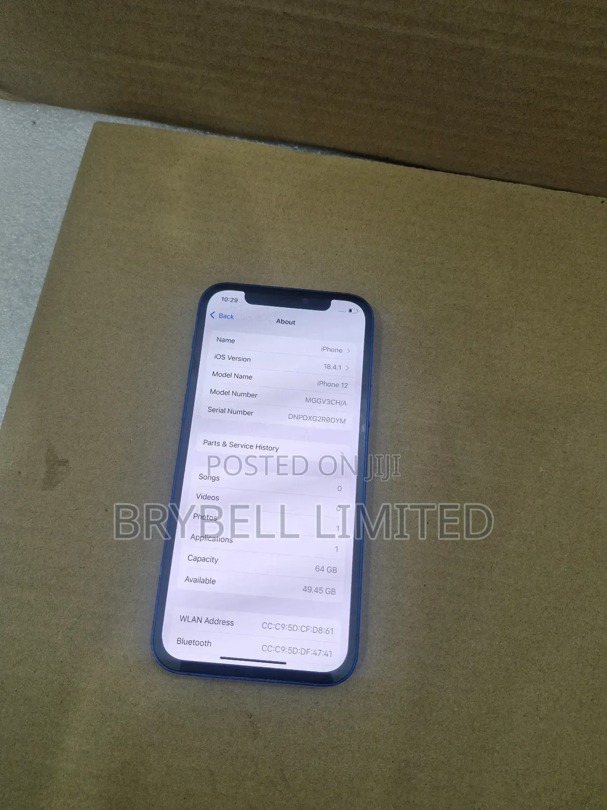 Apple iPhone 12 64 GB Blue