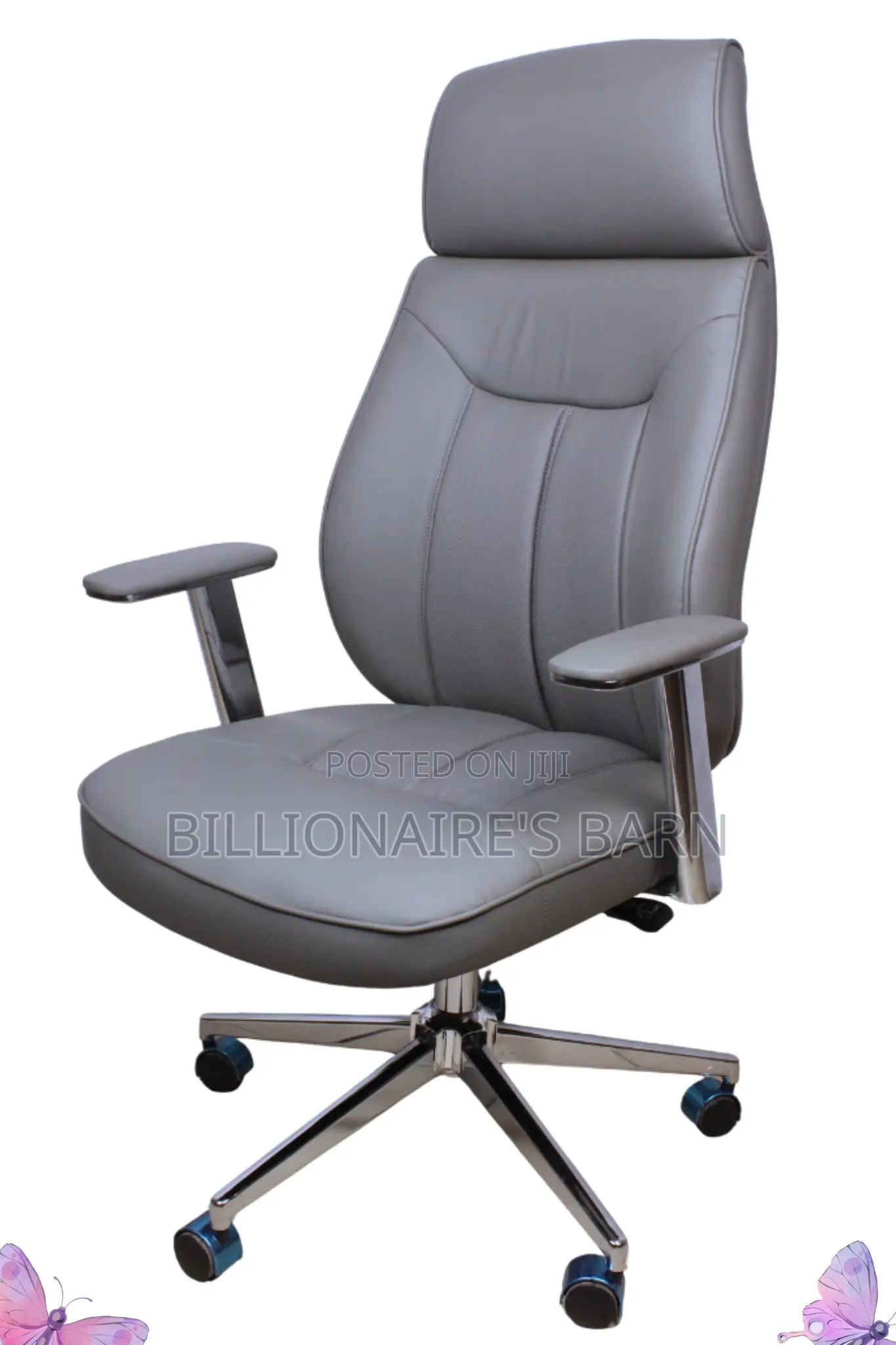Office Chair: Adjustable Comprehensive Leather Office Chair