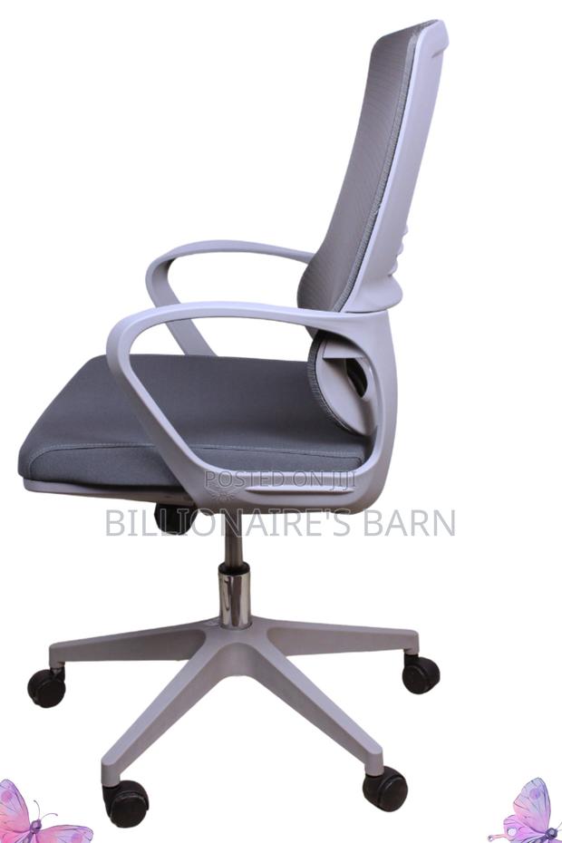 Seats; Medium Backrest Mesh Adjustable Office Chair - thumbnail 3