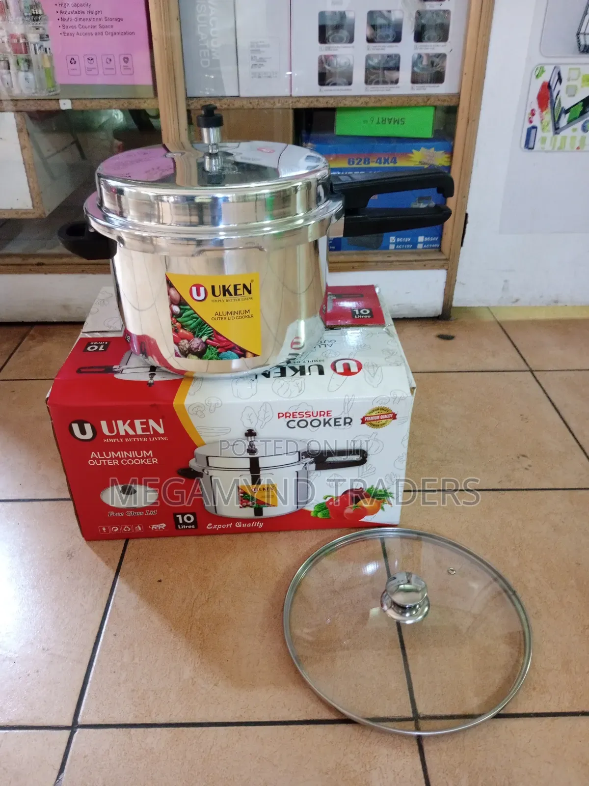 10 LTR Pressure Cooker/ Uken Pressure Cooker 10 LTR