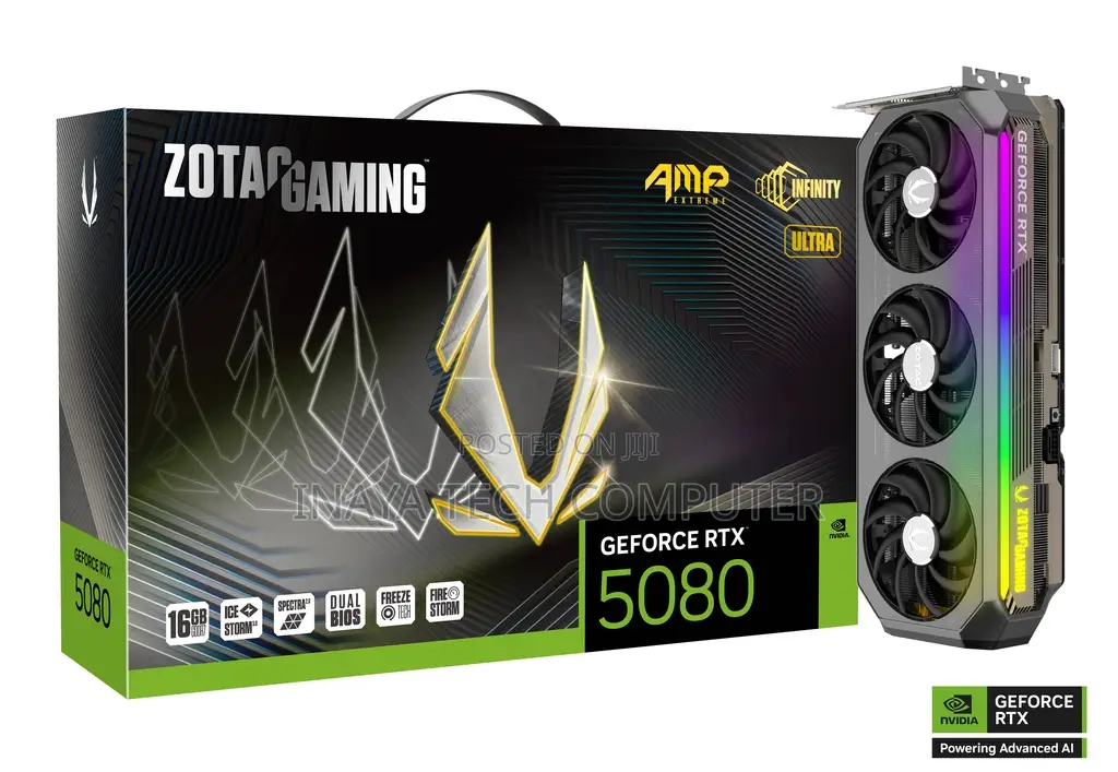 Zotac RTX 5080 Infinity Ultra 16gb Gddr7 Graphics Card