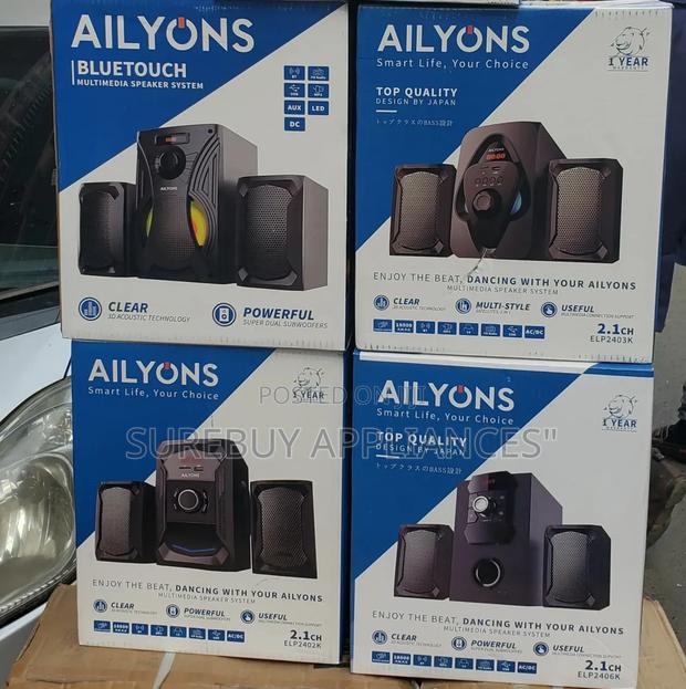 Ailyons Elp2403k 2.1ch Subwoofer Home Theatrer