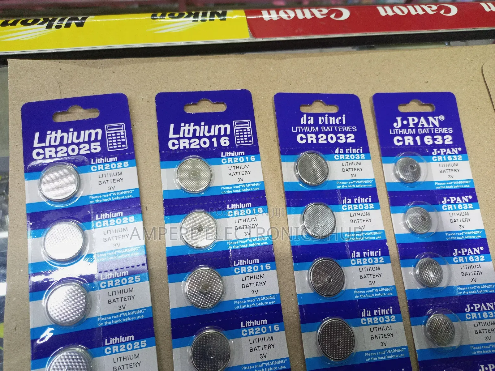 Cr1616 Cr2025 Cr1632 Cr2016 Cr2032 Cr1220 Cr1620 Battery