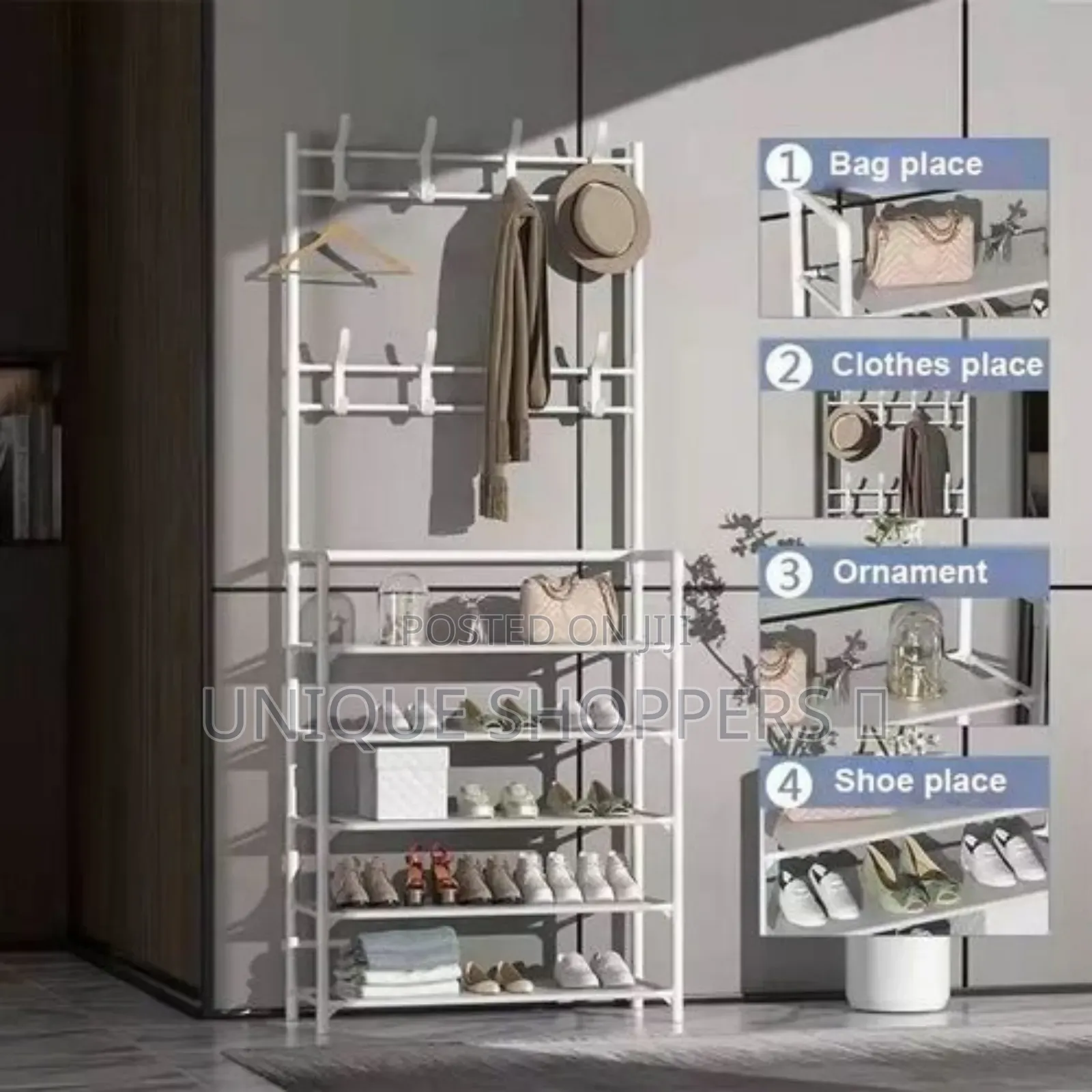 Multipurpose Shoe Rack, Cloth Rack ,Bag and Huts