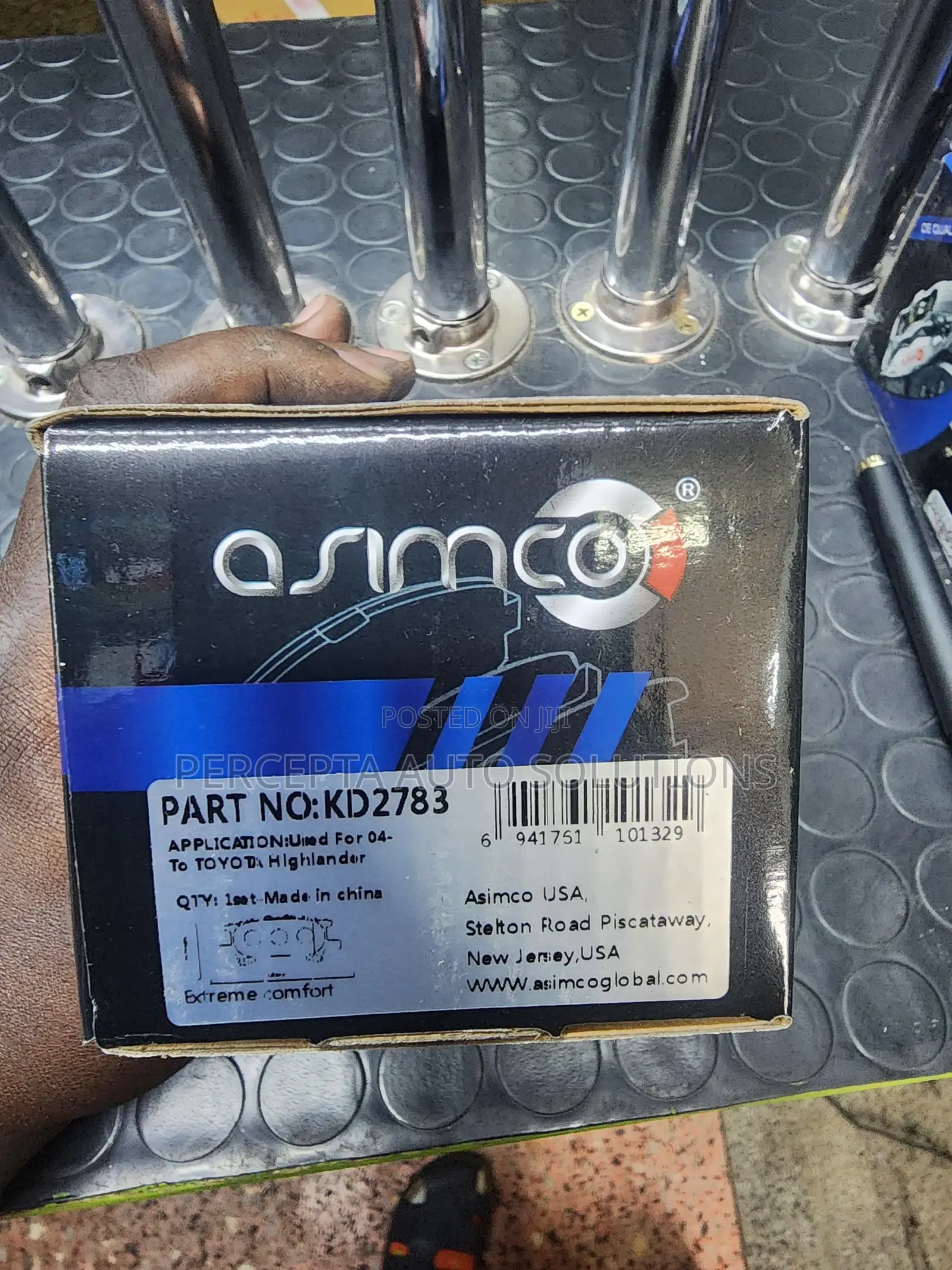Toyota Harrier,Lexus Rx300 Rear Brake Pads Kd2783