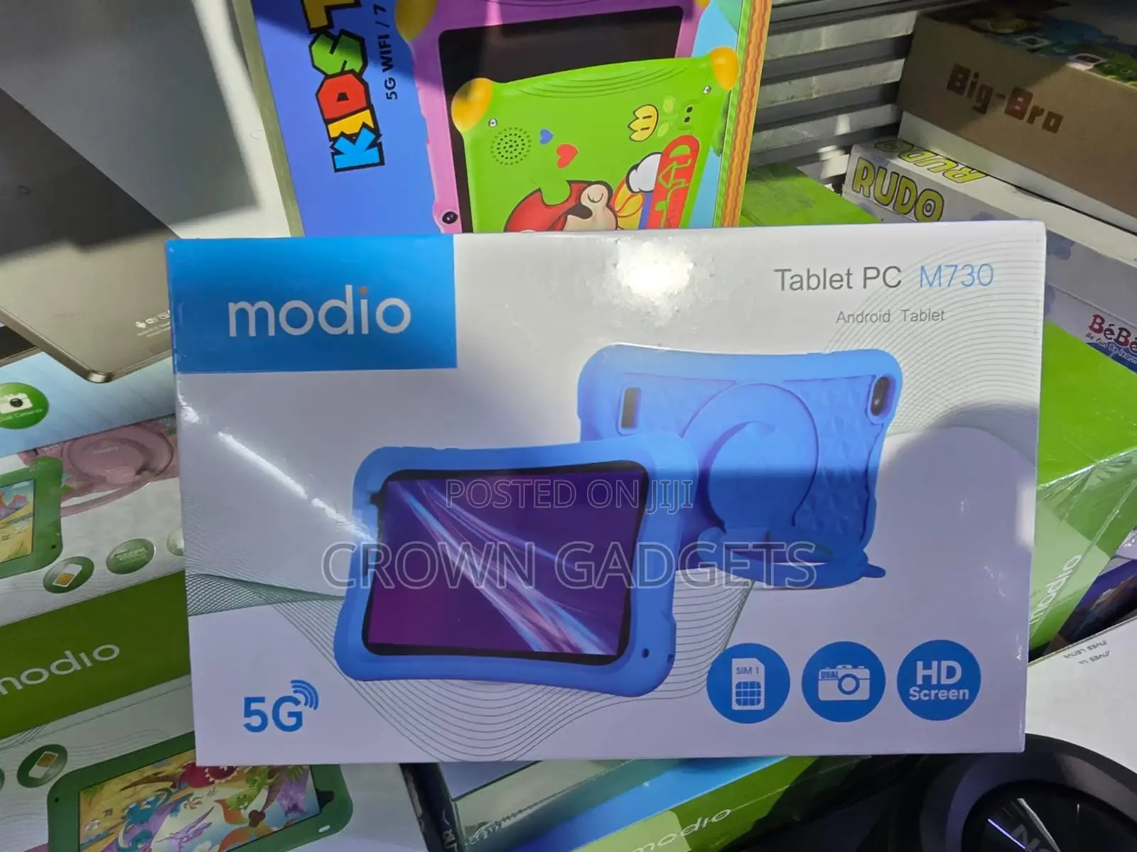 Modio M730 Kids-Friendly Tablet – Crack-Resist Screen
