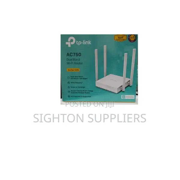 Tplink Archer C24,Ac 750 Dual Band Wireless Router