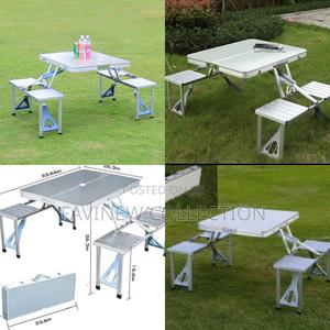 Picnic Table With Chairs - main view