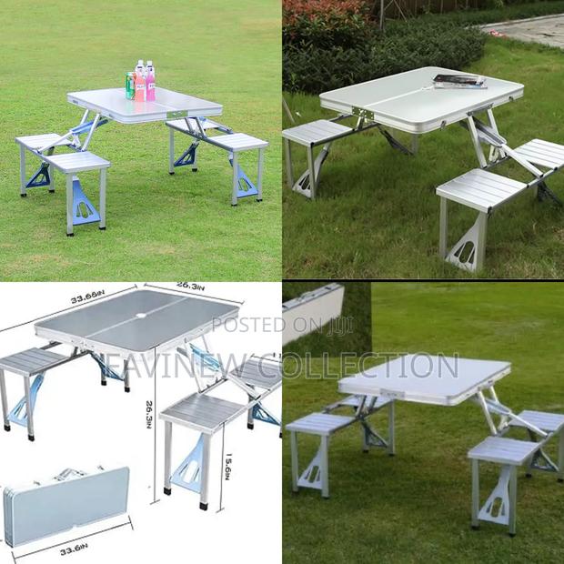 Picnic Table With Chairs