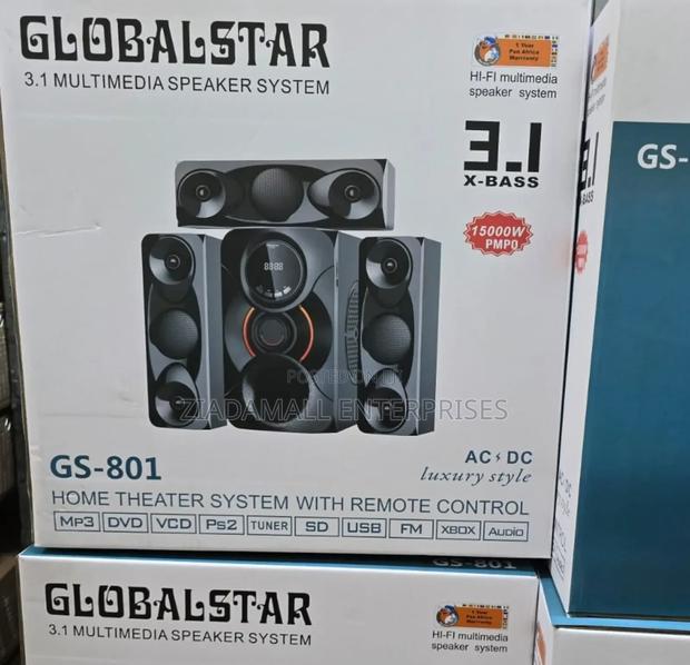 Stylish Design Meets Superior Audio
Globalstar Woofer