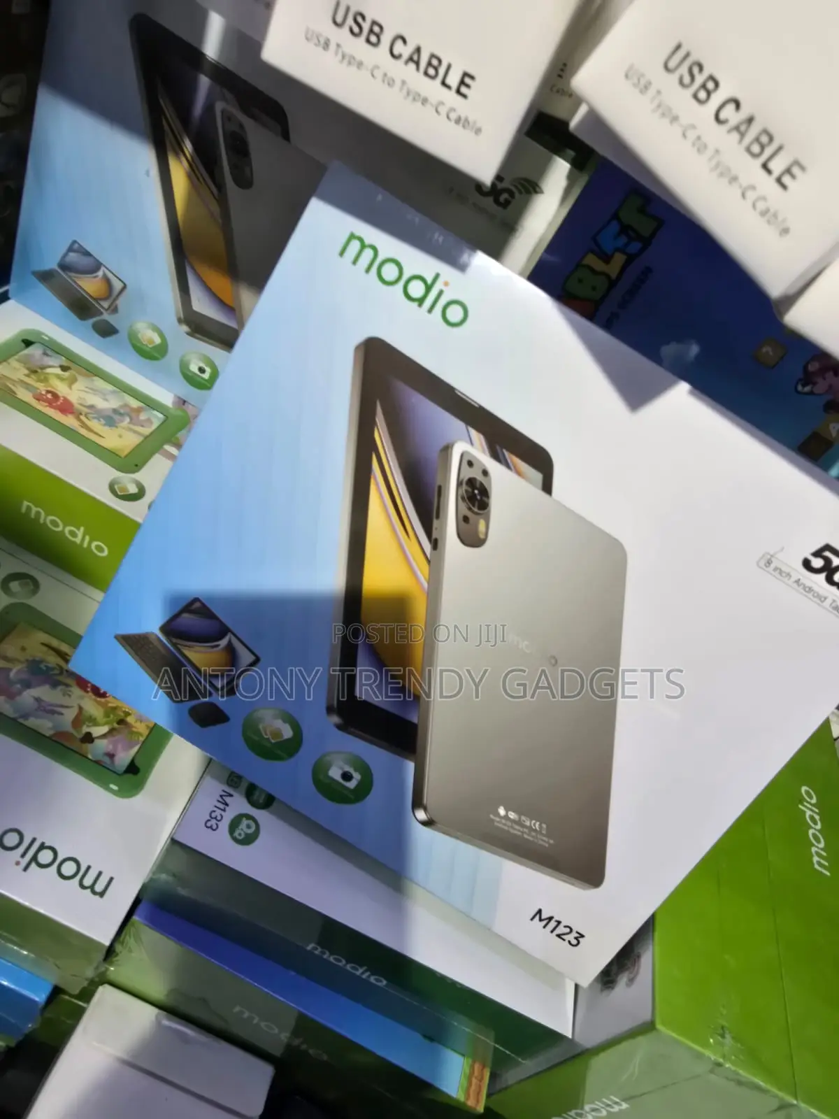 Modio M123 Android 14 Tablet With 512gb Storage