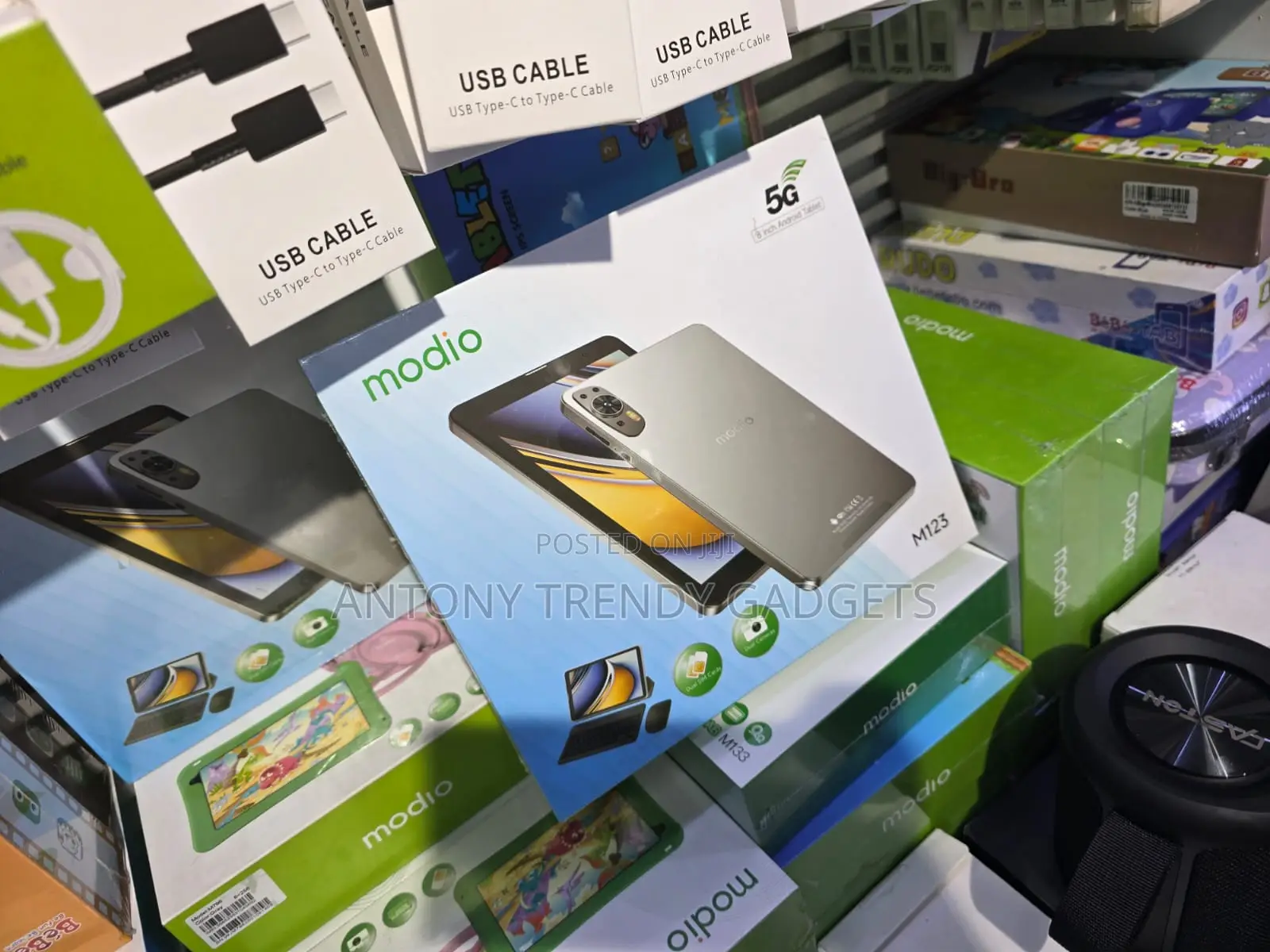 Modio M123 Android 14 Tablet With 512gb Storage