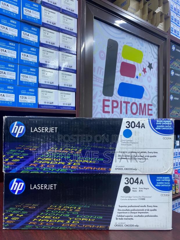 Hp Color Laserjet Cp2025n Toner Hp 304a Yield Above 3,500