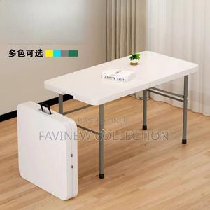 Adjustable Outdoor Rectangular Table - main view