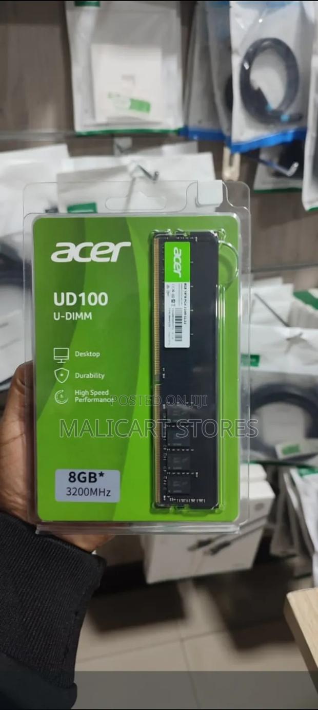 Acer Ud100 Desktop Ram Ddr4 8gb 3200